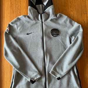 Nike Men’s NBA Warriors DriFit Zip-Up Hoodie